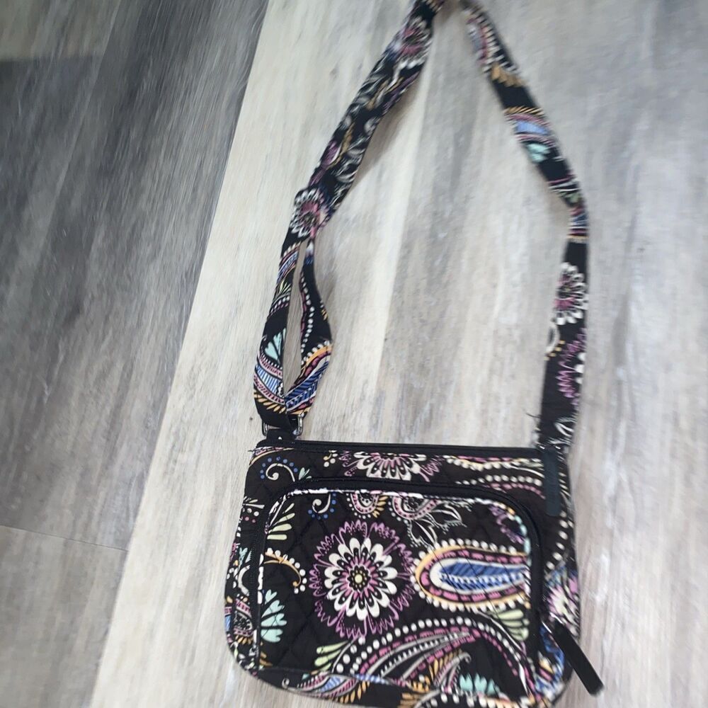 Vera Bradley Bandana Swirl Little Hipster Crossbody HARD TO FIND ITEM